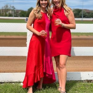 Petal & Pup Color Block Midi Dress